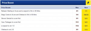 Sky Bet Price Boost Pic