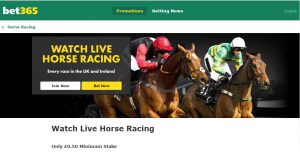Bet365 Live Streaming Horseracing
