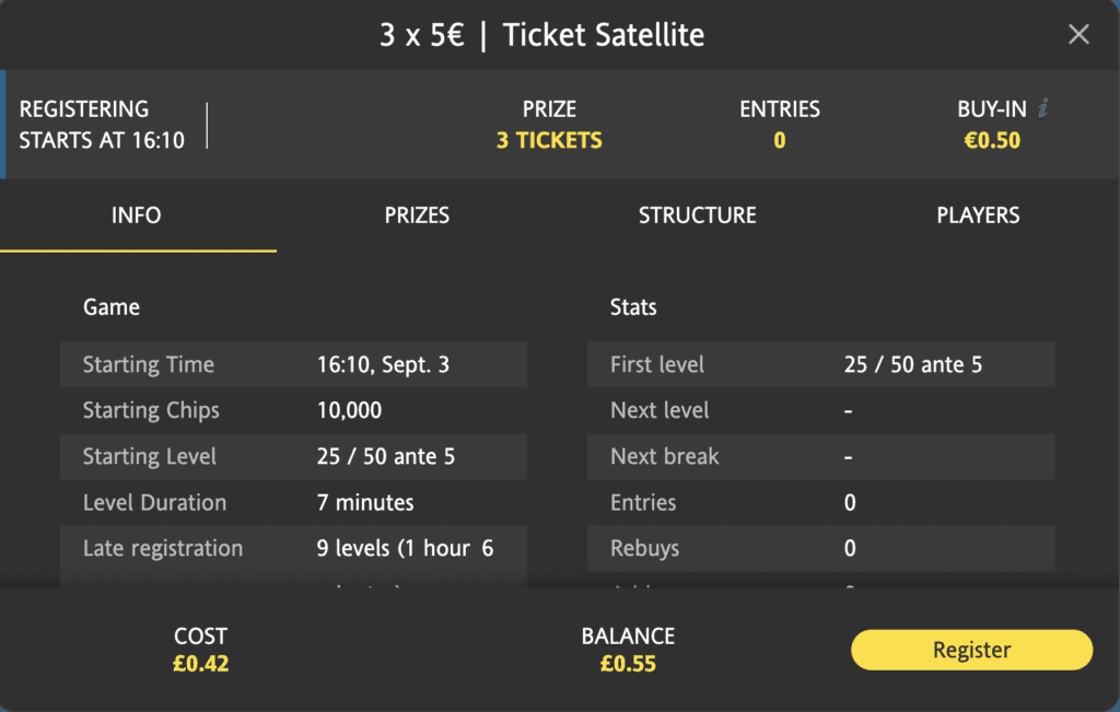 Novice Players bet365 Poker