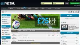 BetVictor Front Page