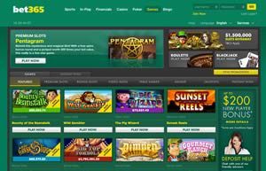 Bet365 Games new player bonus