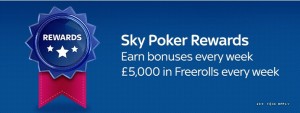 Sky Poker Rewards