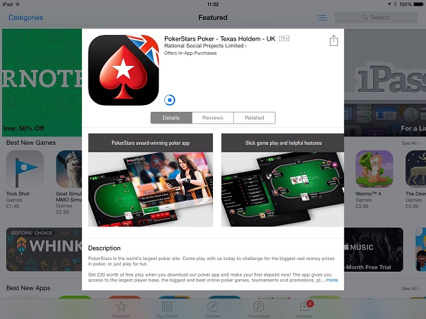 PokerStars Gaming download the new version for iphone