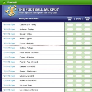 Coral Football Jackpot Game