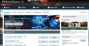 PokerStars Sports eSports Bets