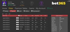 Bet365 Speed Poker