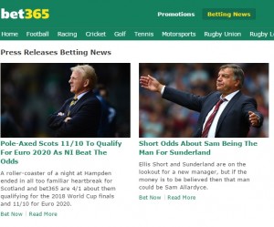 Bet365 Sports News