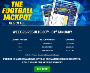 Coral Footy Jackpot Game