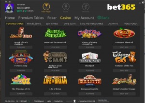 Playing Casino Games At Bet365 Poker Using Mini Games