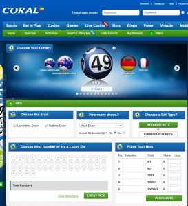 Coral lotto deals 49