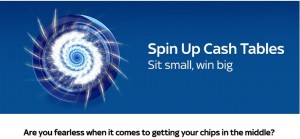 Sky Poker Spin Up Tables
