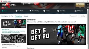 BetStars New Client