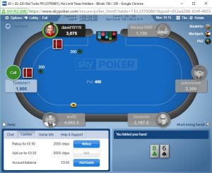 Sky Poker Freeroll Tournament