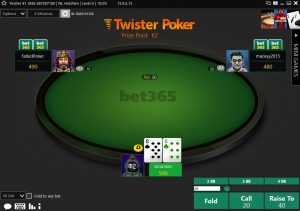 Twister Poker Game