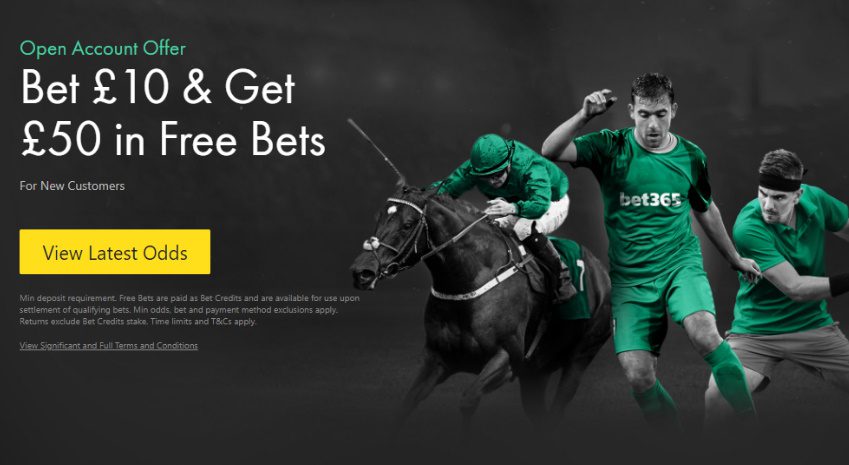 bet365 sports new player offer