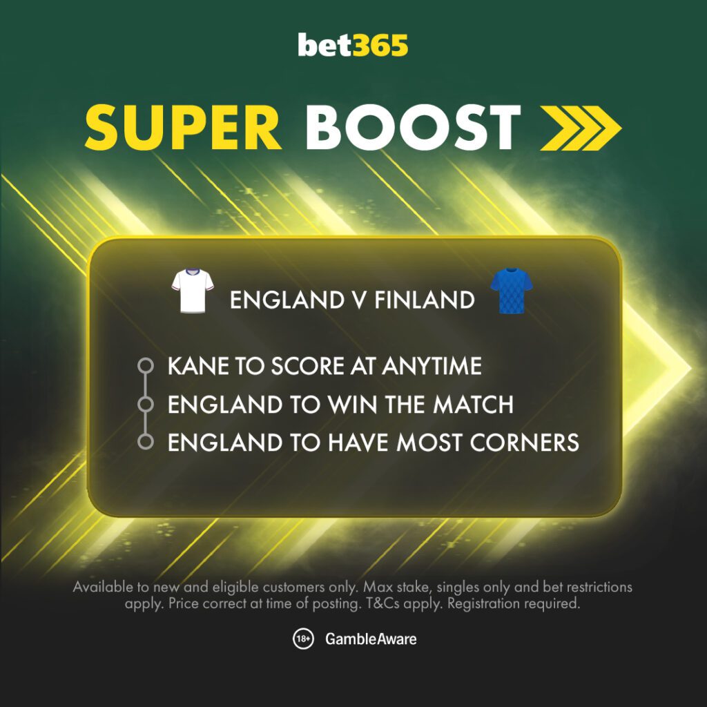 England v Finalnd SB No Odds UK