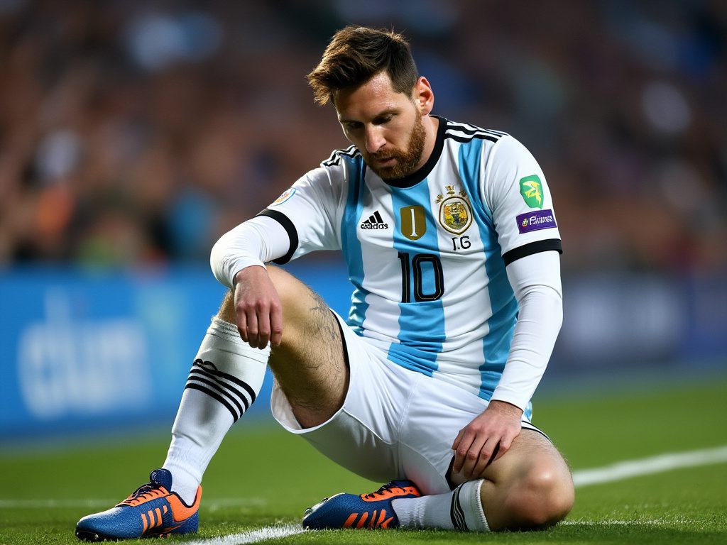 lionel messi ankle injury