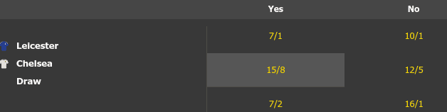 EPL Result both teams