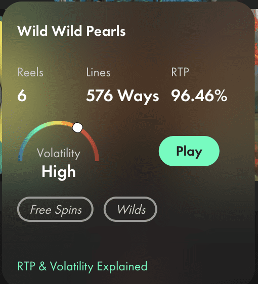 RTP and Variance