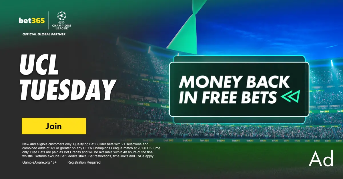 bet365 UCL Tuesday promotion