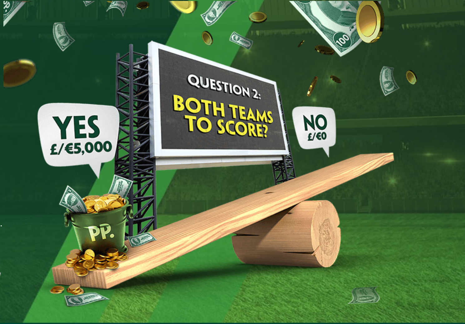 Beat the Drop at Paddy Power, Example Question