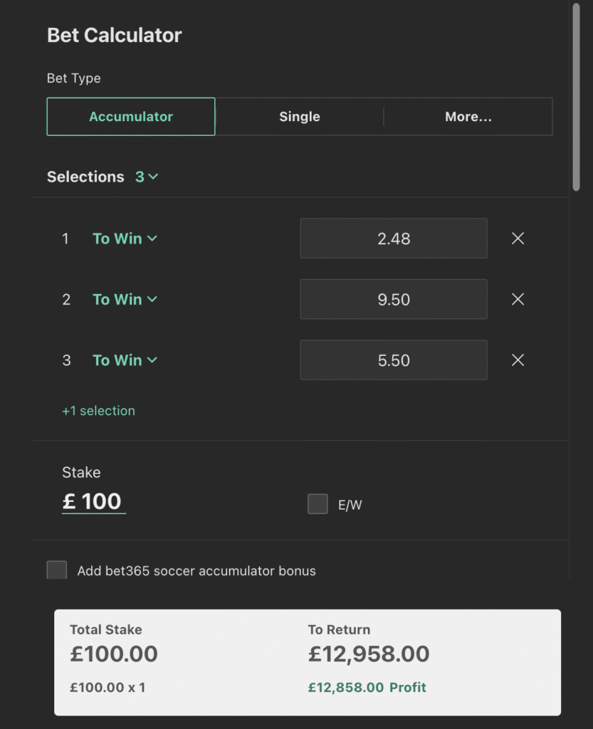 Bet Calculator 2