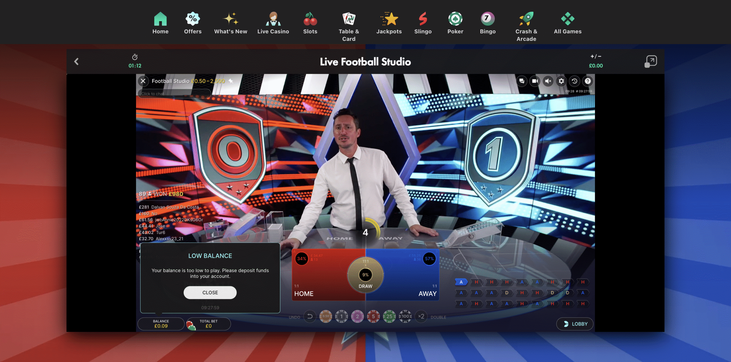 Game Show Games bet365