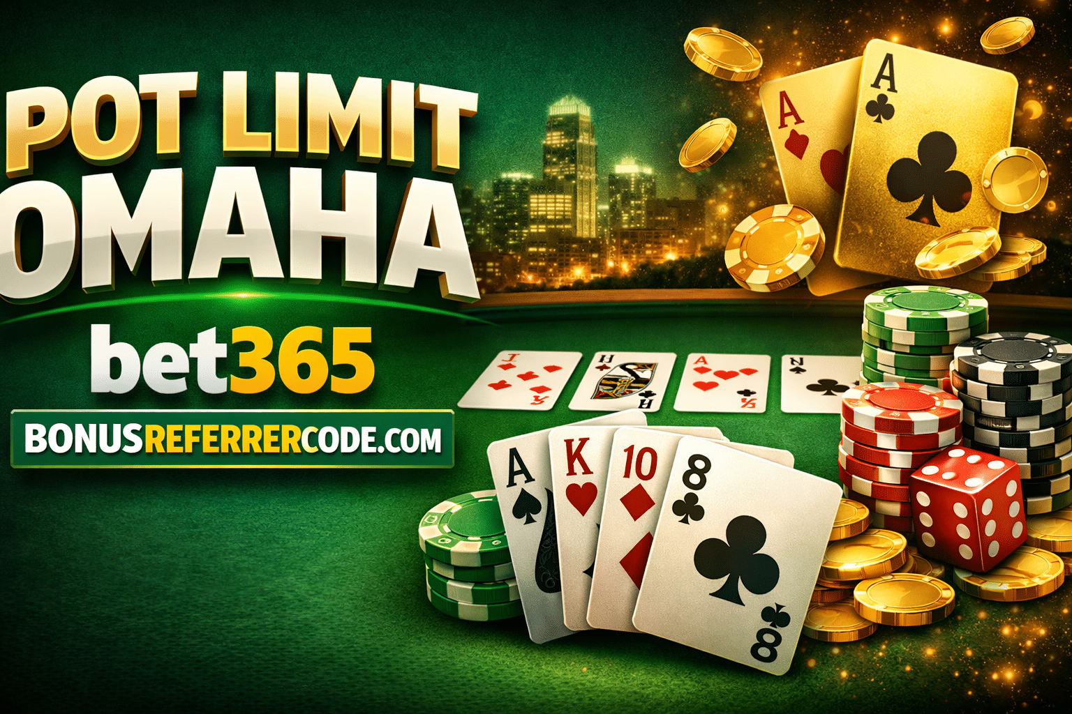 Pot Limit Omaha poker with bet365 promotion