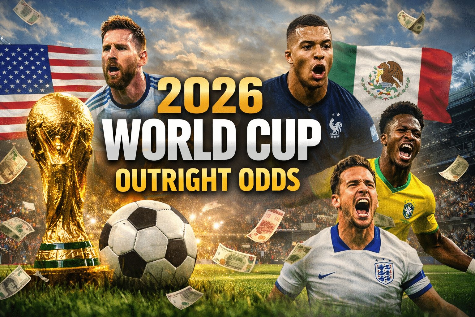 2026 World Cup betting odds promotional image